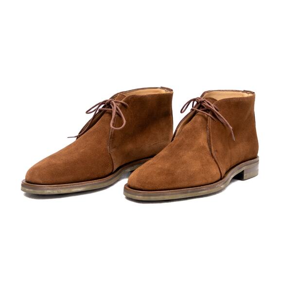 Peal & Co for Brooks Brothers Men’s Suede Chukka Boots Size 8.5 UK / 9 US - Picture 6 of 12